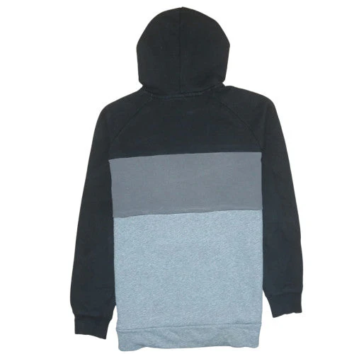 Puma Boys Black & Grey Colourblock Pullover Hoodie 13-14 Years - Image 4