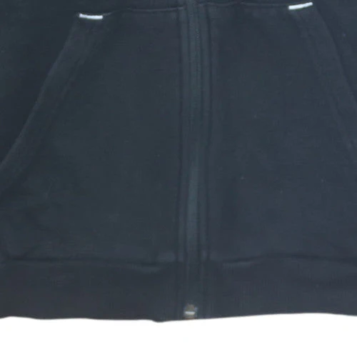 Puma Boys Blue & Black Full Zip Hoodie - Size 13-14 Years - Logo Design - Image 8