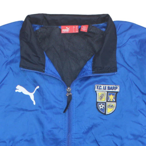 Puma Boys Blue Football Track Jacket 12-13 Years Full Zip Lightweight - Image 5