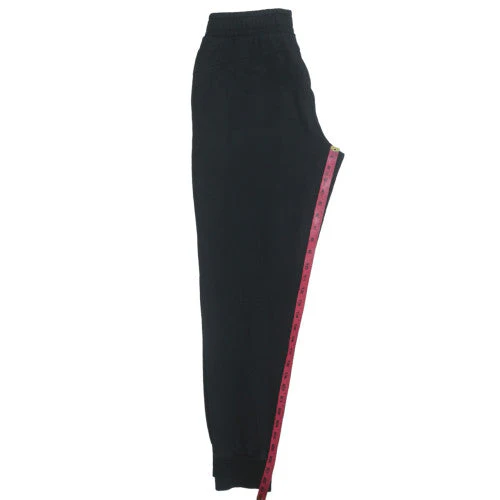 Puma Men Black Jogger Sweatpants M Regular Fit Fleece Activewear - Image 3