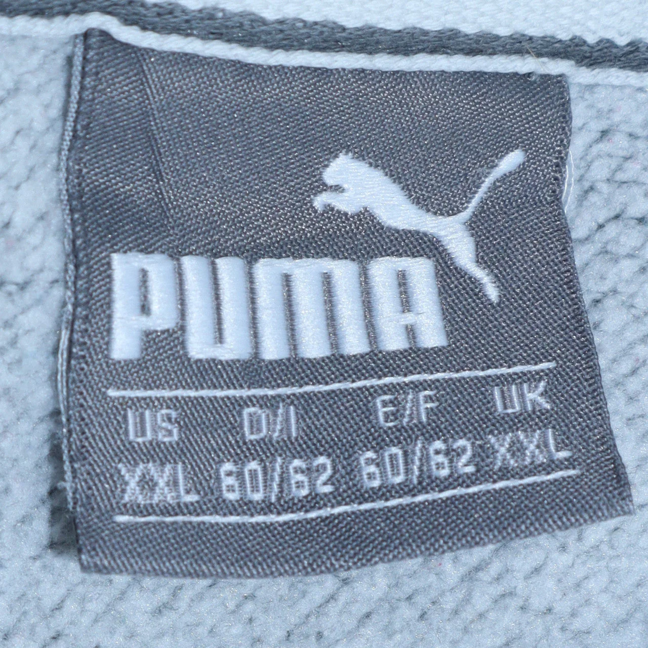 Puma Men Grey 2XL Pullover Hoodie Graphic Print Sweatshirt - Image 5