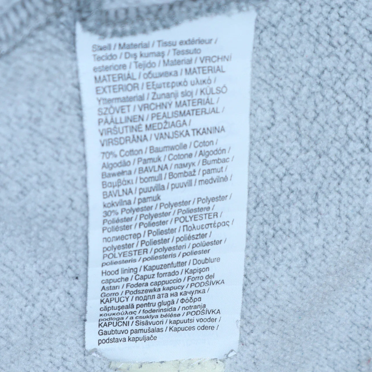 Puma Men Grey 2XL Pullover Hoodie Graphic Print Sweatshirt - Image 6