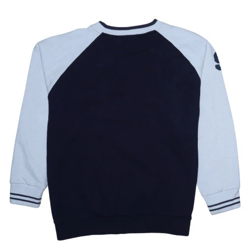 Puma Men’s Blue 2XL Crew Neck Pullover Logo Sweatshirt - Image 4