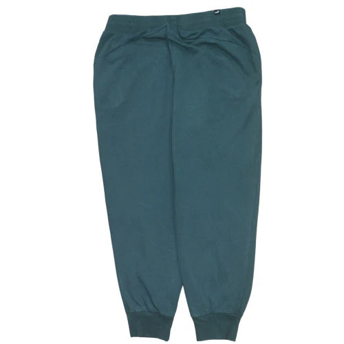 Puma Men’s Green Fleece Jogger Trousers Size L Regular Fit - Image 4