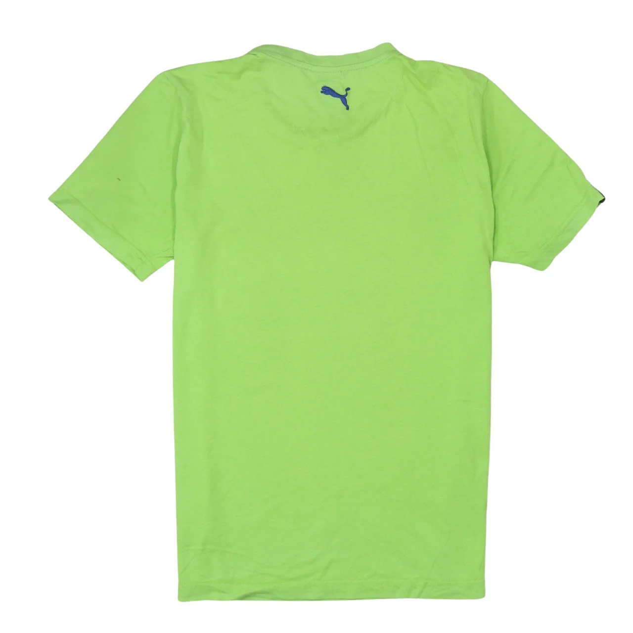 Puma Men’s Green Short Sleeve Crew Neck Graphic T-Shirt Size S - Image 4