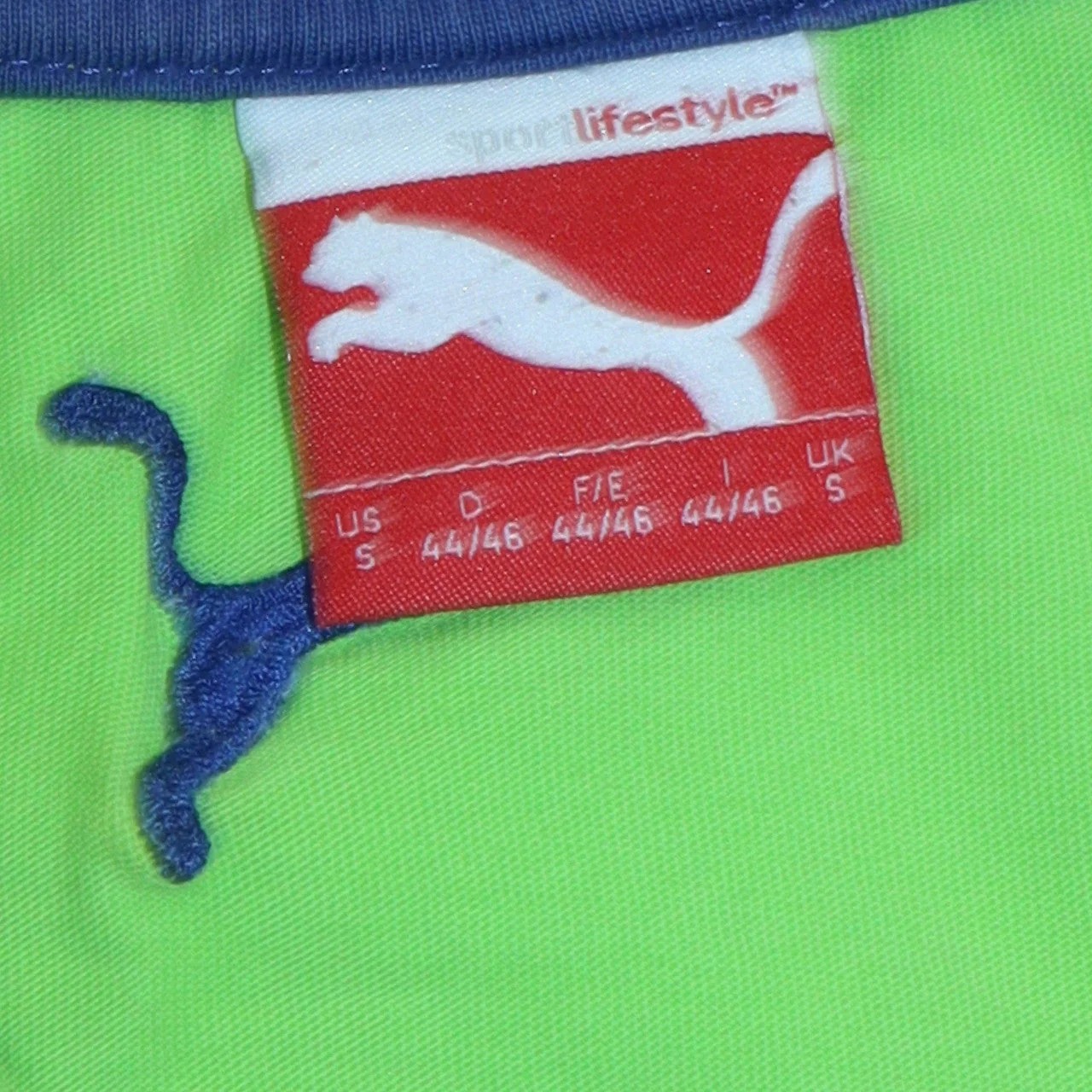 Puma Men’s Green Short Sleeve Crew Neck Graphic T-Shirt Size S - Image 5
