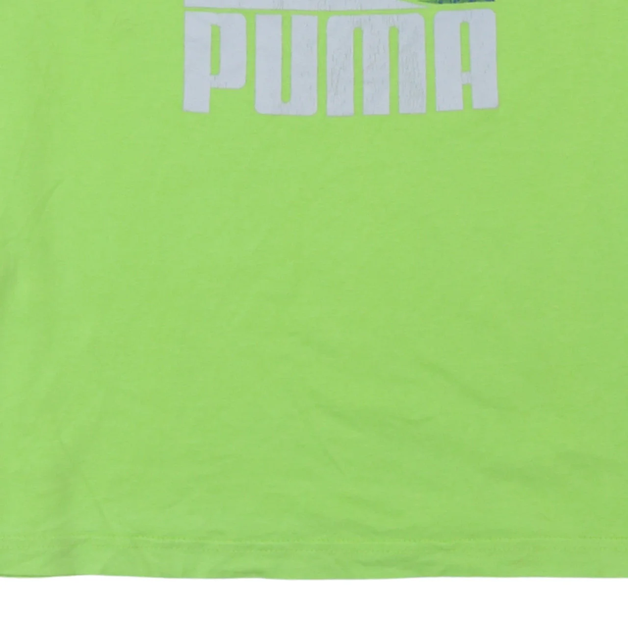Puma Men’s Green Short Sleeve Crew Neck Graphic T-Shirt Size S - Image 8