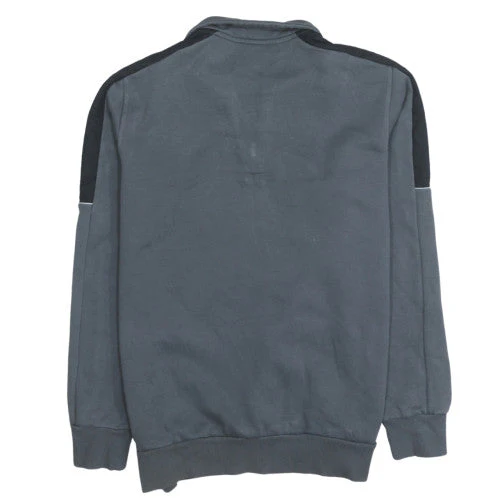 Puma Men’s Grey 1/4 Zip Pullover Fleece Sweatshirt M - Image 4