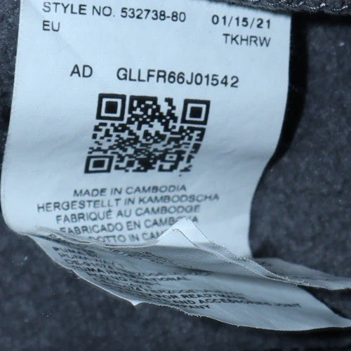 Puma Men’s Grey 1/4 Zip Pullover Fleece Sweatshirt M - Image 6