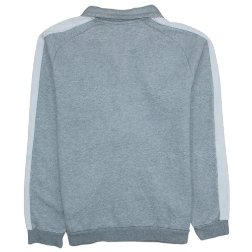 Puma Men’s Grey Full Zip Fleece Sweatshirt Small - Image 4
