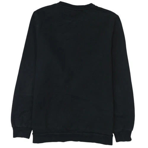 Puma Mens Black Crew Neck Pullover Sweatshirt L Cotton Blend - Image 4