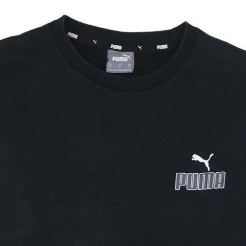 Puma Men's Black Crew Neck Pullover Sweatshirt M - Image 8
