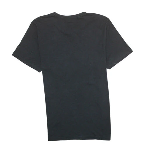 Puma Men's Black Crew Neck Short Sleeve Logo T-Shirt XXL - Image 4