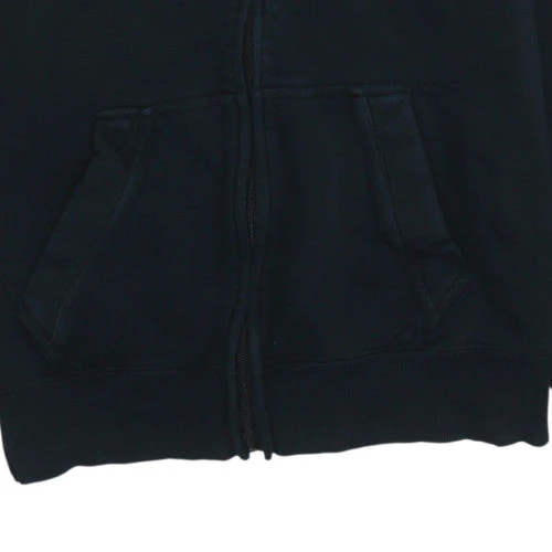 Puma Men's Black Full Zip Hoodie M Sportswear Fleece Sweatshirt - Image 6