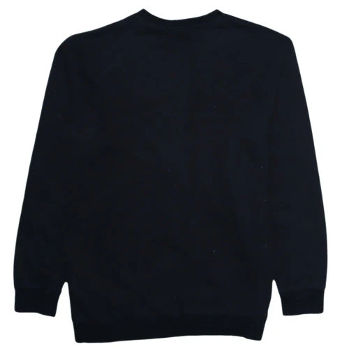 Puma Men's Black Graphic Logo Pullover Sweatshirt Small - Image 4