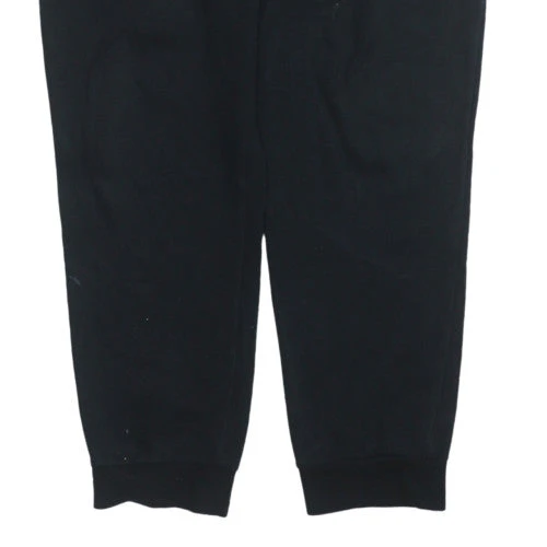 Puma Men's Black Jogger Sweatpants S Regular Fleece Activewear - Image 7