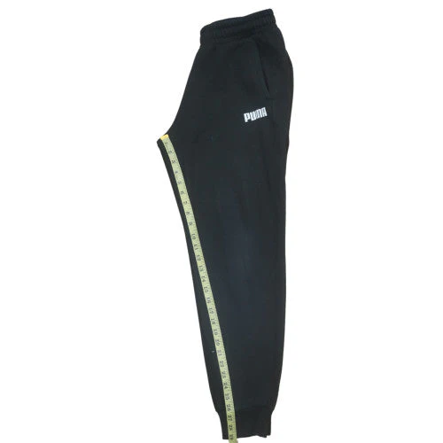 Puma Mens Black Jogger Sweatpants Size M Fleece Casual Activewear - Image 3