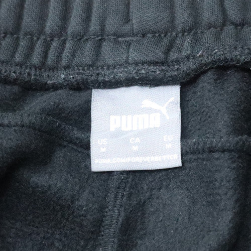 Puma Mens Black Jogger Sweatpants Size M Fleece Casual Activewear - Image 6