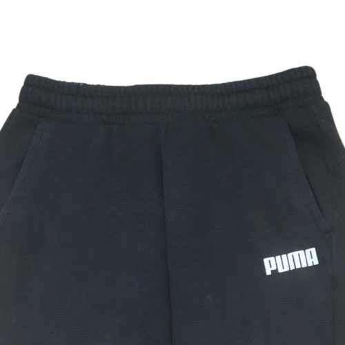 Puma Mens Black Jogger Sweatpants Size M Fleece Casual Activewear - Image 7