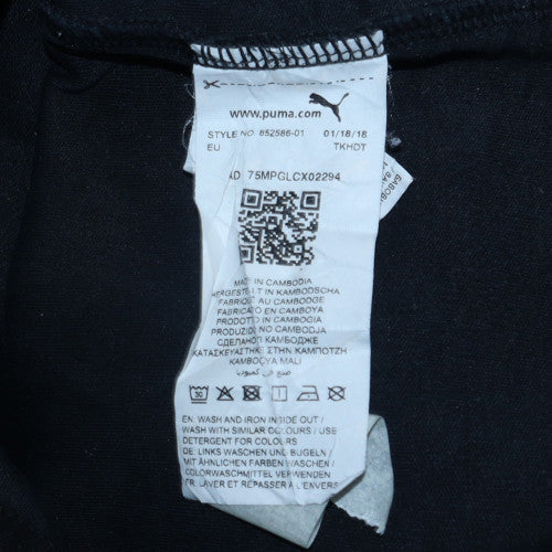 Puma Mens Black L Pullover Hoodie Fleece Sportswear - Image 6