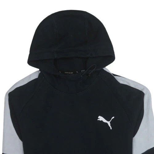 Puma Mens Black L Pullover Hoodie Fleece Sportswear - Image 7