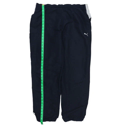 Puma Men's Black L Track Pants Lightweight Joggers Elastic Waist - Image 2