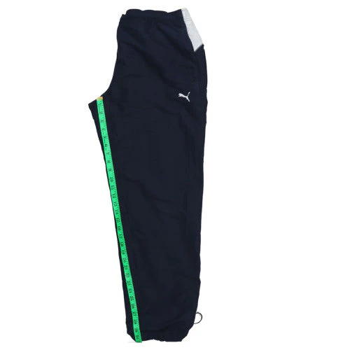 Puma Men's Black L Track Pants Lightweight Joggers Elastic Waist - Image 3