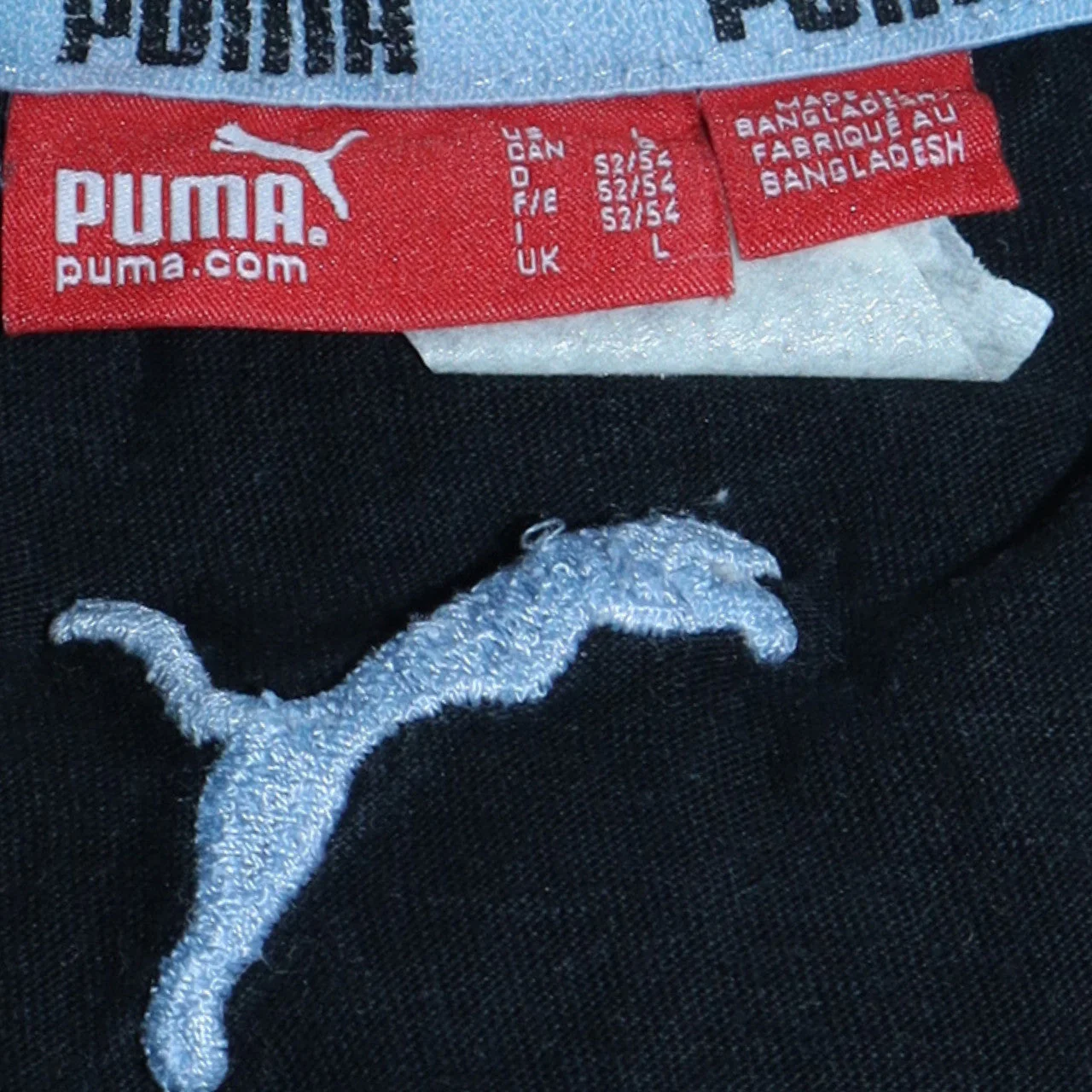 Puma Men's Black Large Graphic Print Sports T-Shirt - Image 6