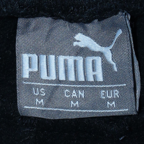 Puma Men's Black M Fleece Sweatpants Regular Fit Sports Trousers - Image 5