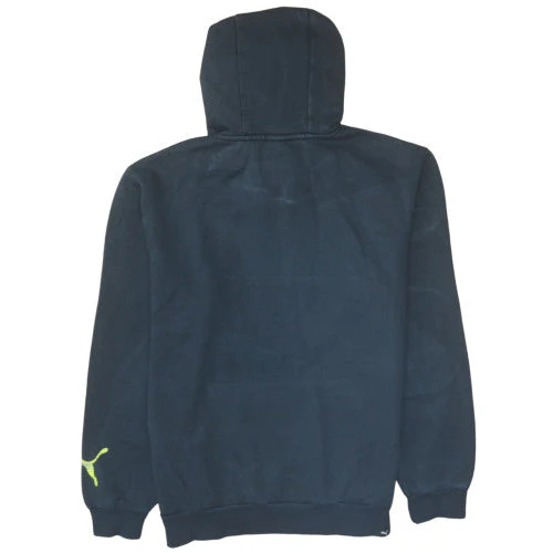 Puma Men's Black M Pullover Hoodie with Logo Print - Image 4