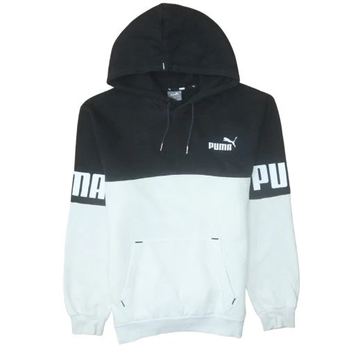Puma Mens Black Pullover Hoodie L Sports Graphic Fleece
