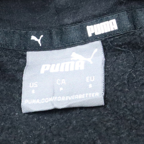 Puma Mens Black Pullover Hoodie L Sports Graphic Fleece - Image 5
