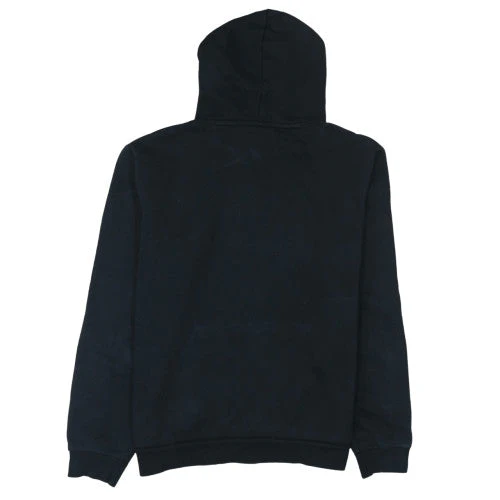 Puma Men's Black Pullover Hoodie Large Logo Sweatshirt - Image 4