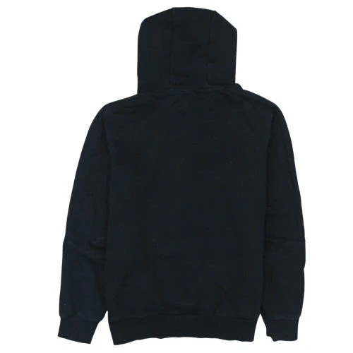 Puma Mens Black Pullover Hoodie M Graphic Logo Sportswear - Image 4
