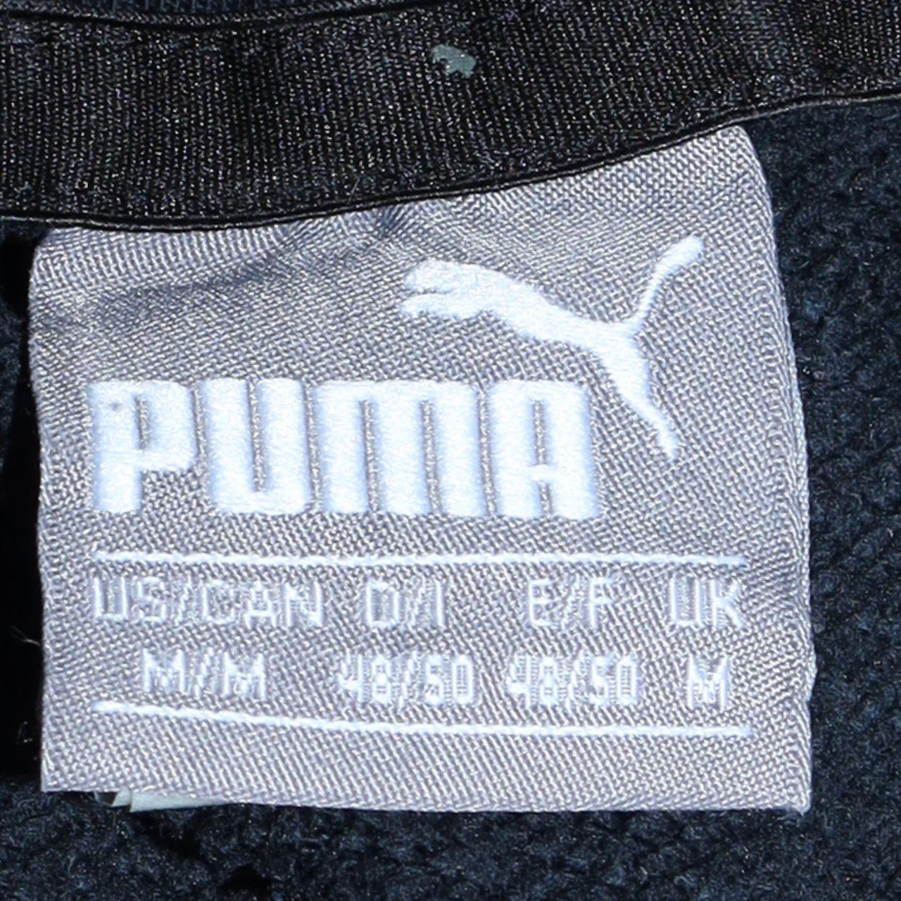 Puma Men's Black Pullover Hoodie Medium Regular Fit Sportswear - Image 5