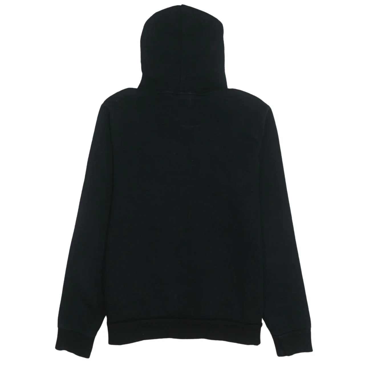 Puma Men's Black Pullover Hoodie Size L Logo Fleece Sweatshirt - Image 4