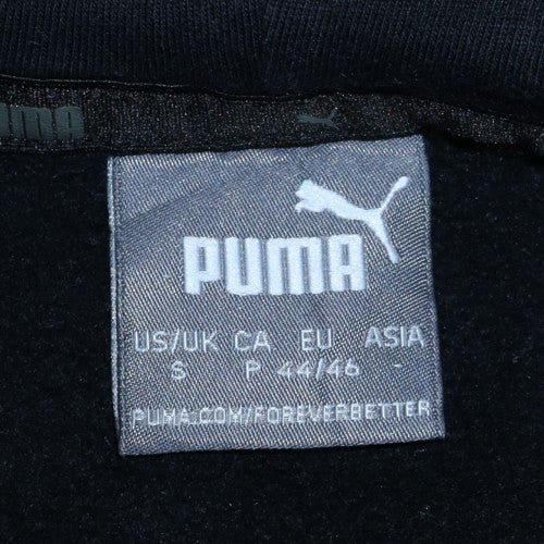 Puma Mens Black Pullover Hoodie Size S Hooded Fleece Sweatshirt - Image 5