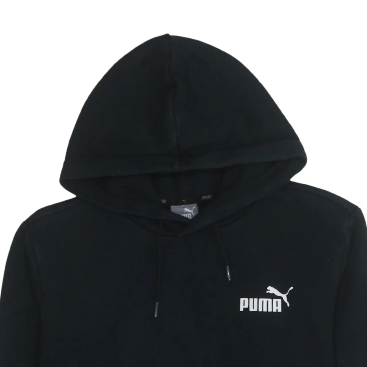 Puma Men's Black Pullover Hoodie Size S Regular Fit Fleece - Image 8