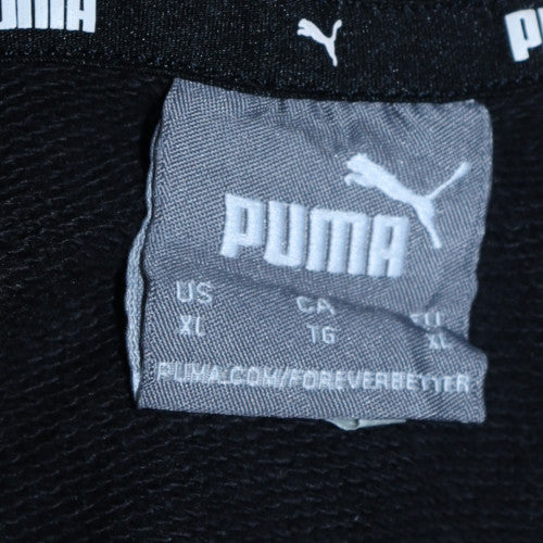 Puma Men's Black XL Crew Neck Pullover Sweatshirt Sportswear Fleece - Image 5