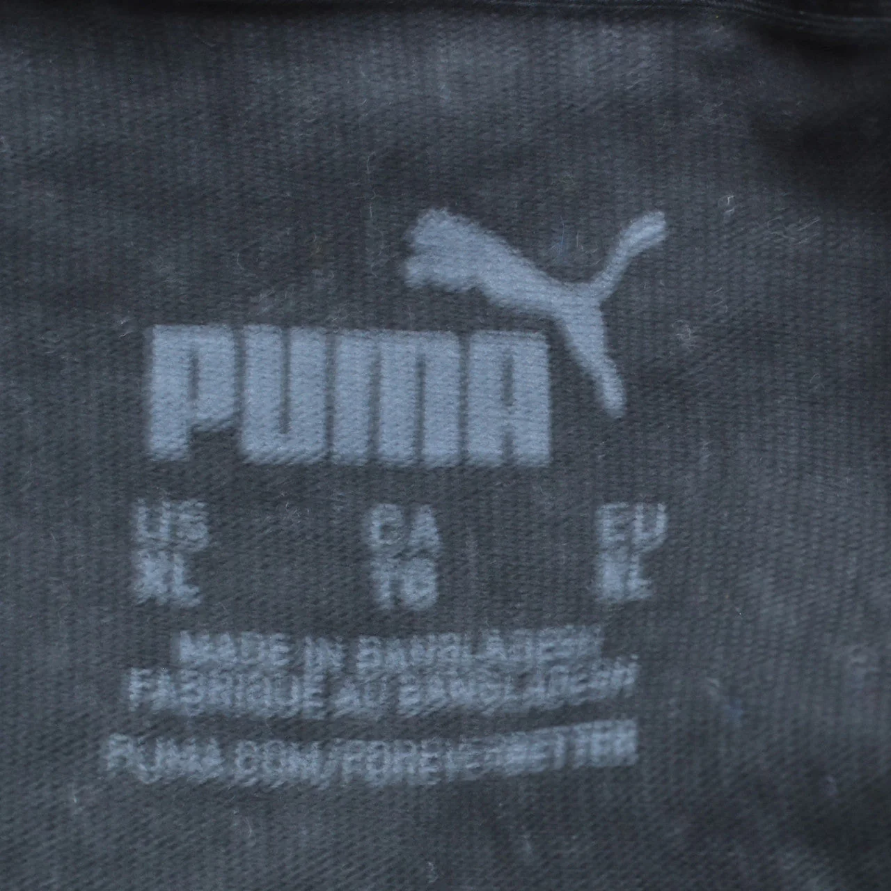 Puma Men's Black XL Graphic Logo Crew Neck T-Shirt - Image 5