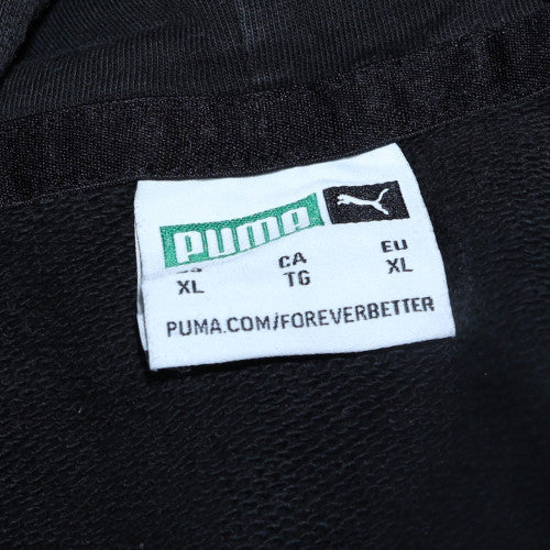 Puma Men's Black XL Pullover Hoodie Fleece Sportswear - Image 5