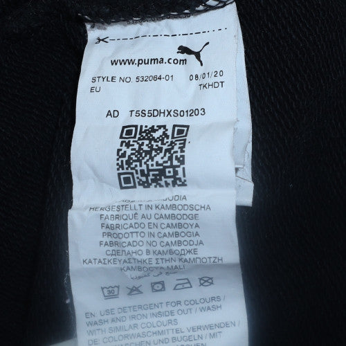 Puma Men's Black XL Pullover Hoodie Fleece Sportswear - Image 6