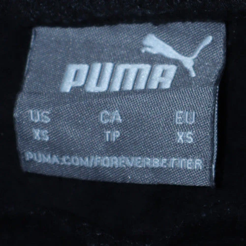 Puma Men's Black XS Jogger Sweatpants Fleece Elastic Waist Trousers - Image 5