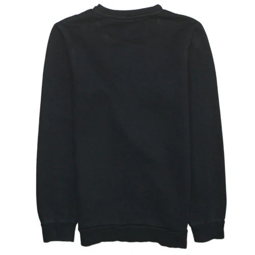Puma Mens Black XS Regular Fit Crew Neck Fleece Sweatshirt - Image 4