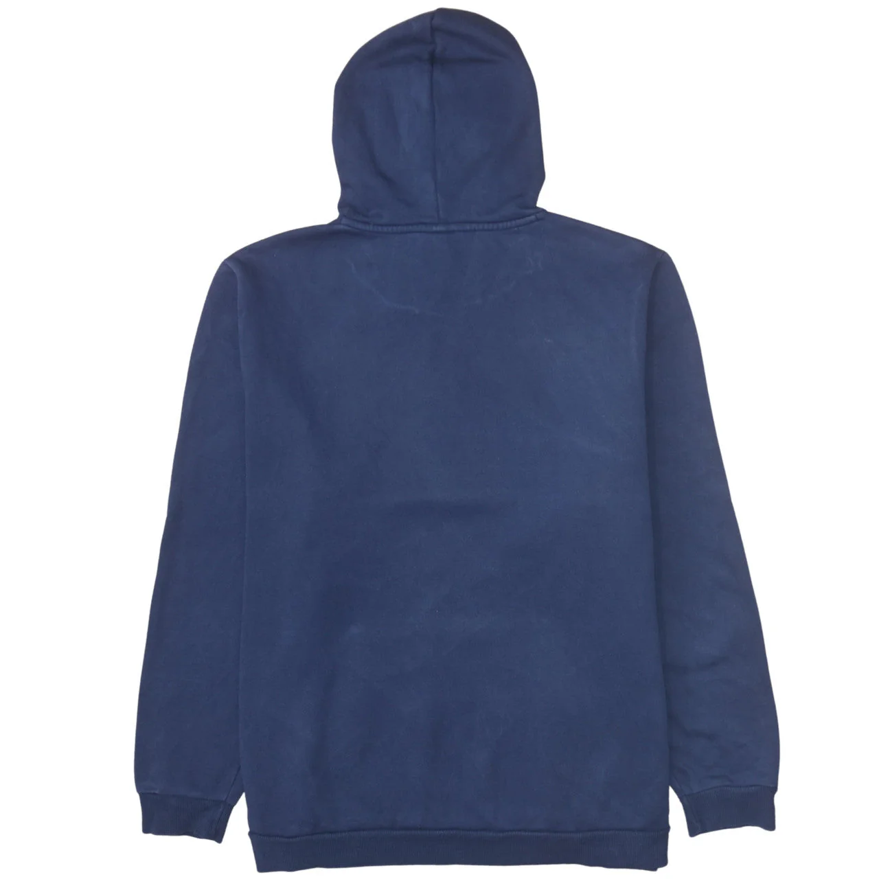 Puma Mens Blue 2XL Pullover Hoodie Graphic Logo Fleece Sweatshirt - Image 4