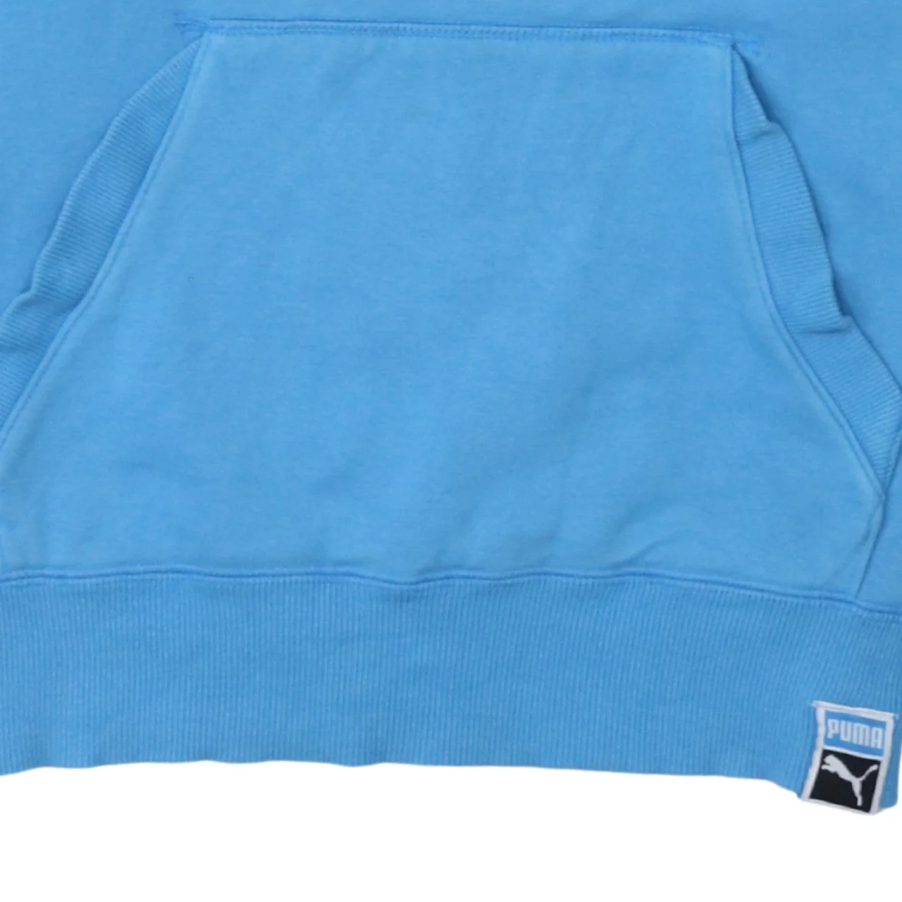 Puma Men's Blue Crew Neck Logo Pullover Sweatshirt M - Image 8