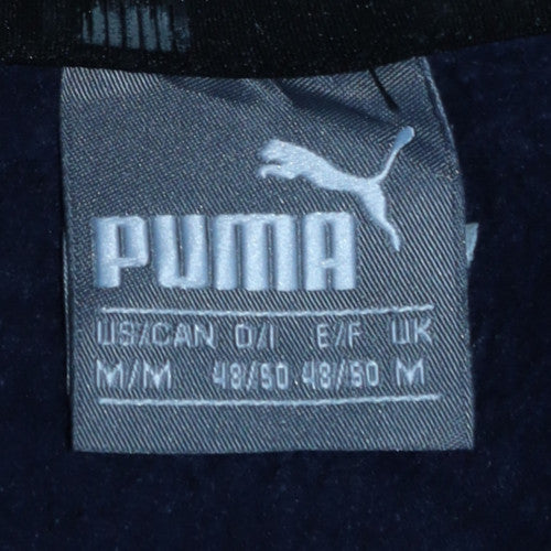 Puma Men's Blue Crew Neck Logo Pullover Sweatshirt Size M - Image 6