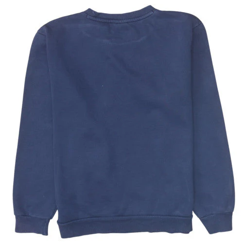 Puma Mens Blue Crew Neck Pullover Sweatshirt M Regular Fit - Image 4