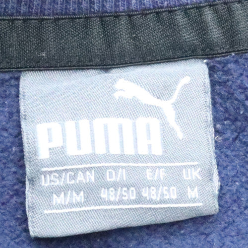Puma Mens Blue Crew Neck Pullover Sweatshirt M Regular Fit - Image 5