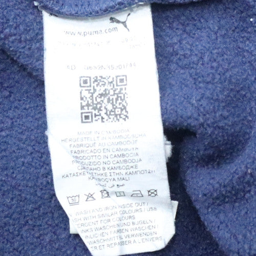 Puma Mens Blue Crew Neck Pullover Sweatshirt M Regular Fit - Image 6